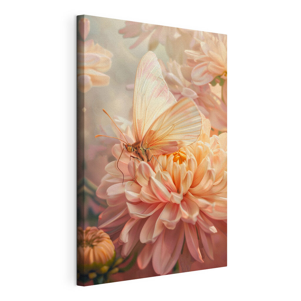 A butterfly on a flower