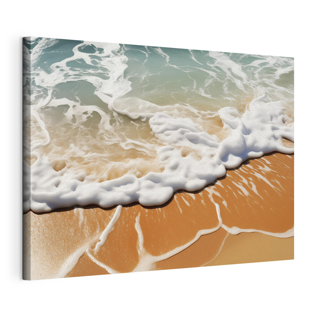 Foam on the beach