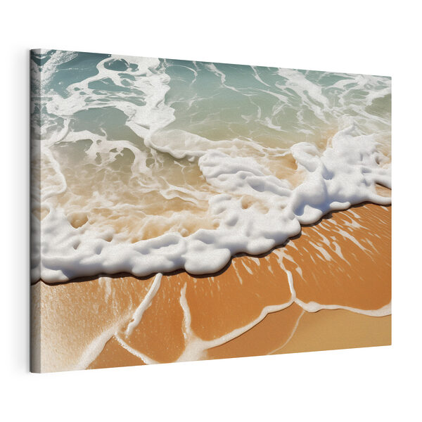 Schiuma sulla spiaggia Quadri Schiuma sulla spiaggia