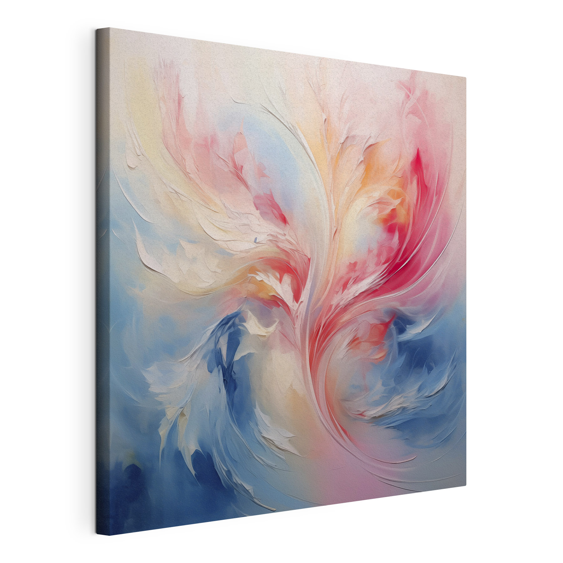 A colorful swirls of paint A colorful swirls of paint