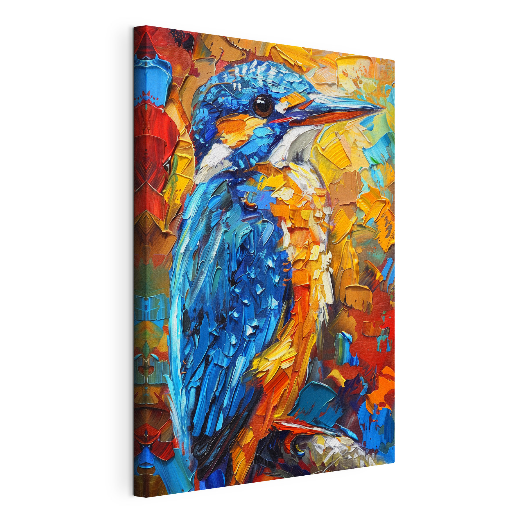 A painting of a bird A painting of a bird