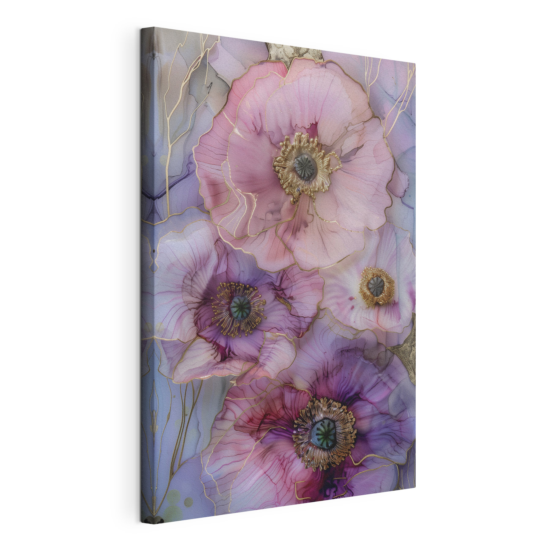 Delicate flowers in soft pastel hues Delicate flowers in soft pastel hues