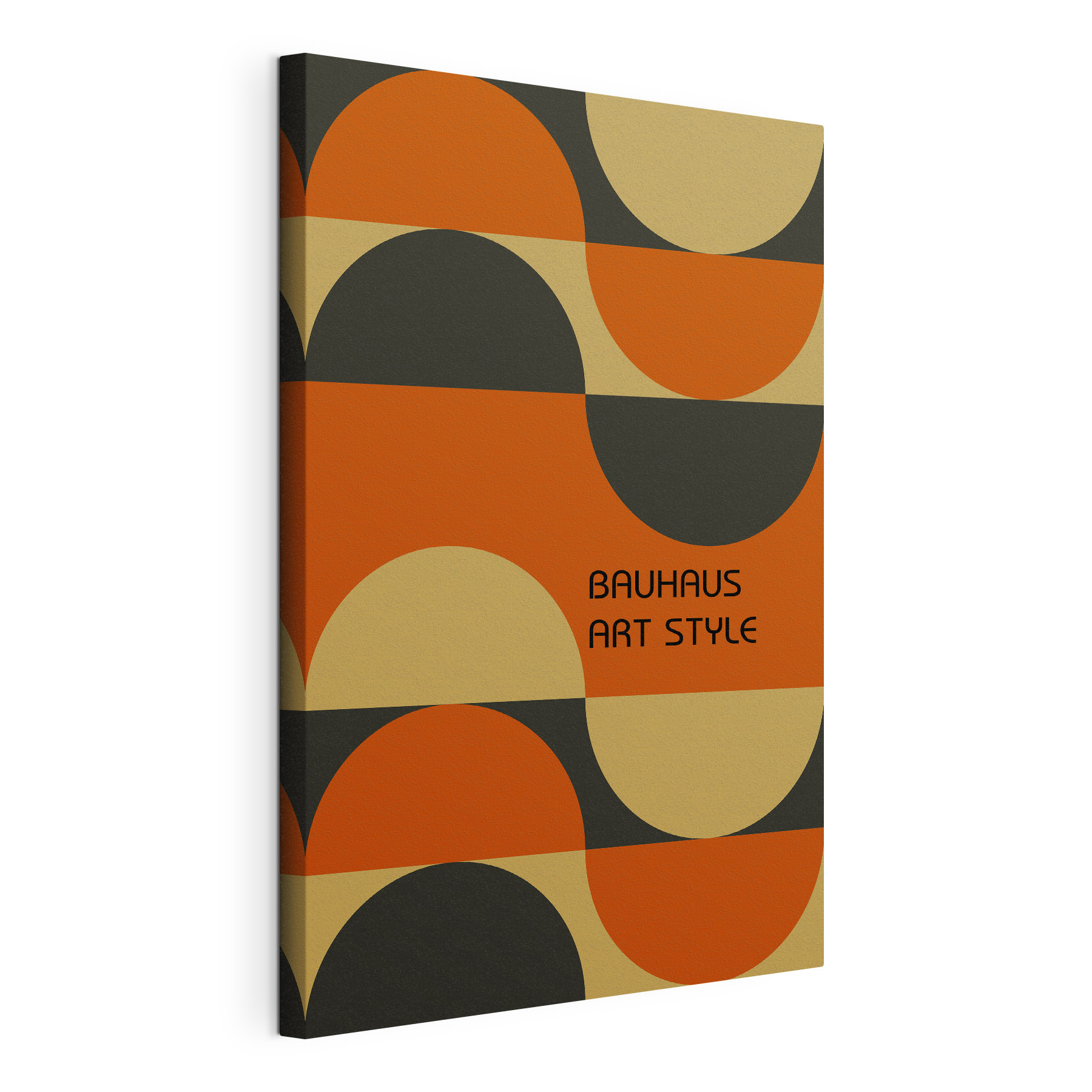 A pattern of circles and lines