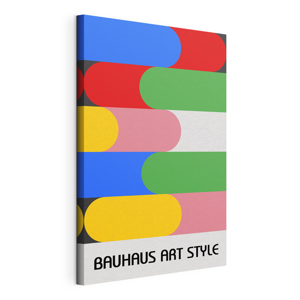 A colorful rectangular shapes