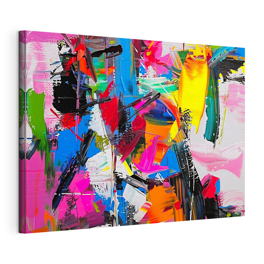 A painting of different colors A painting of different colors