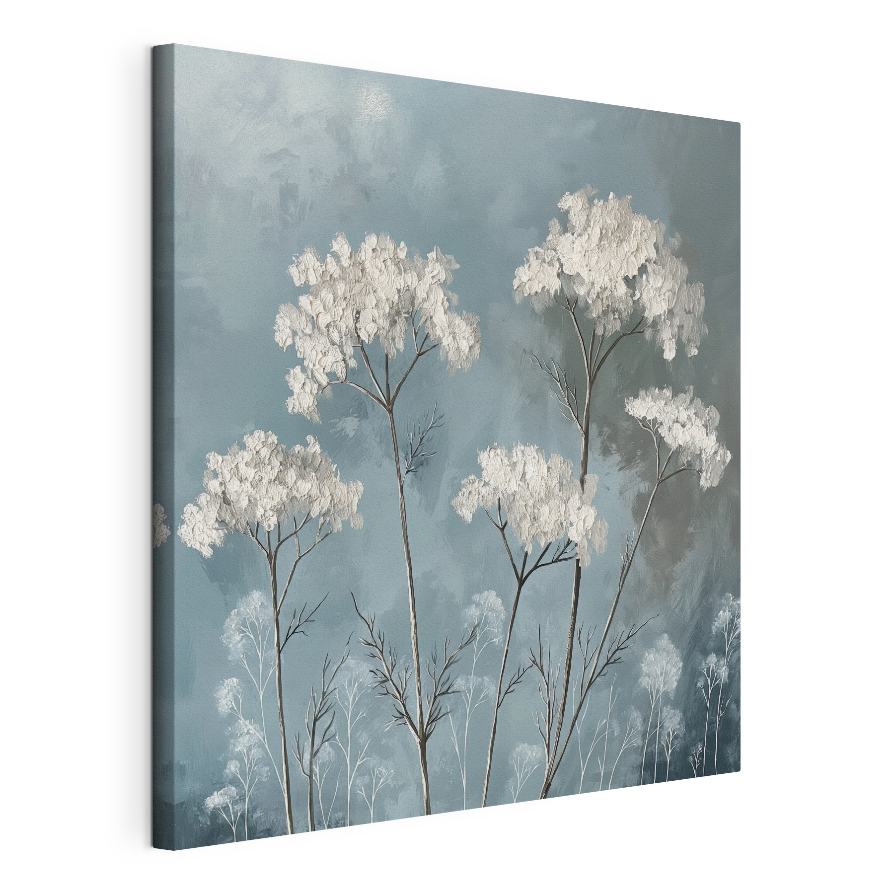 A group of white flowers