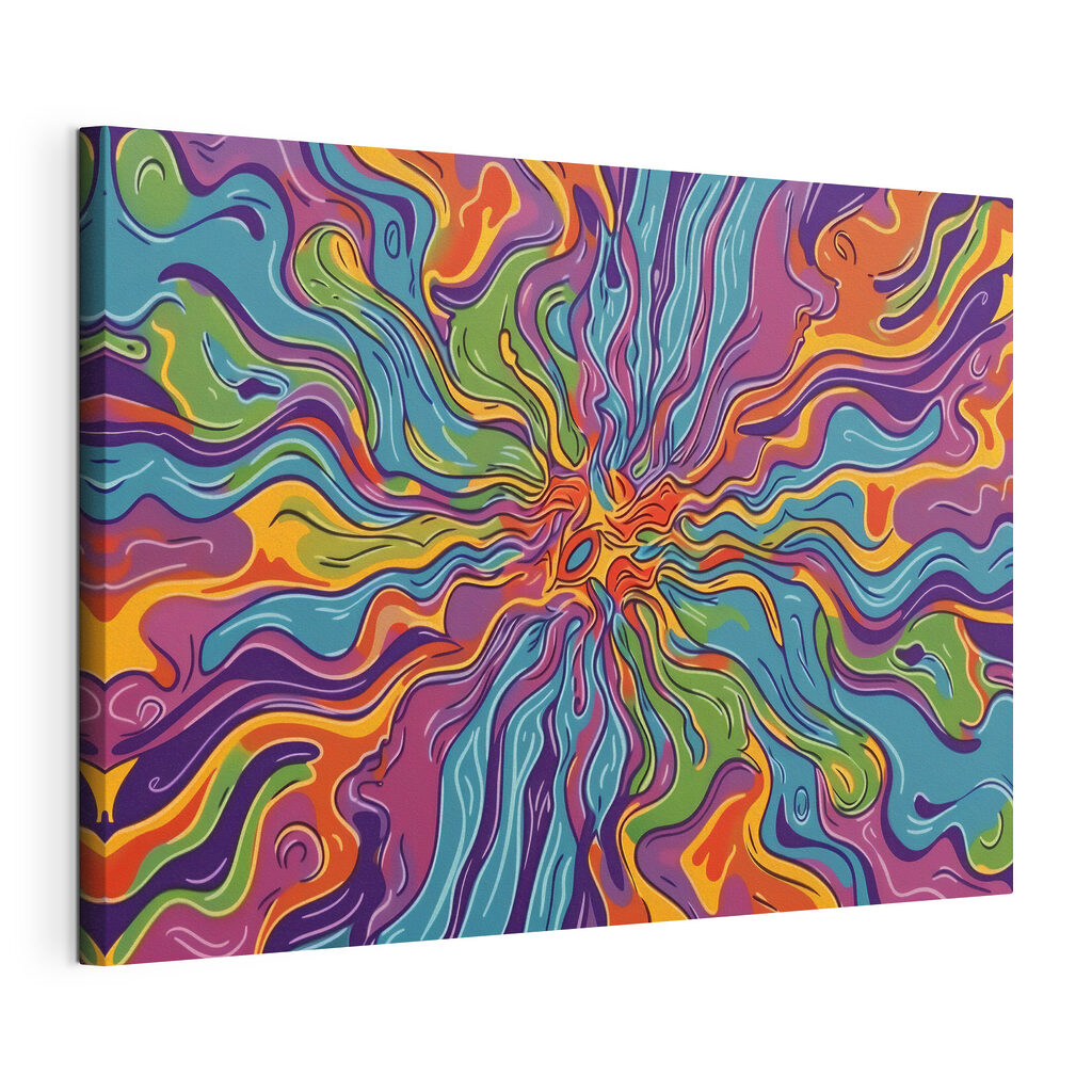 A colorful swirly pattern A colorful swirly pattern