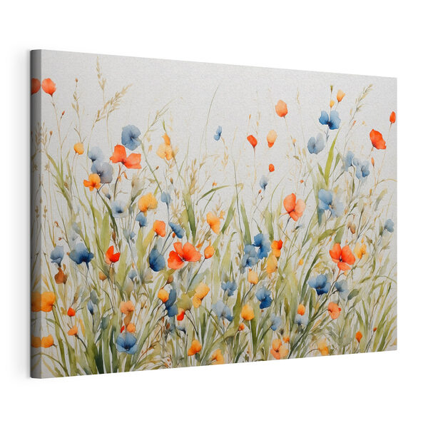Dipinto di fiori ed erba Quadri Dipinto di fiori ed erba