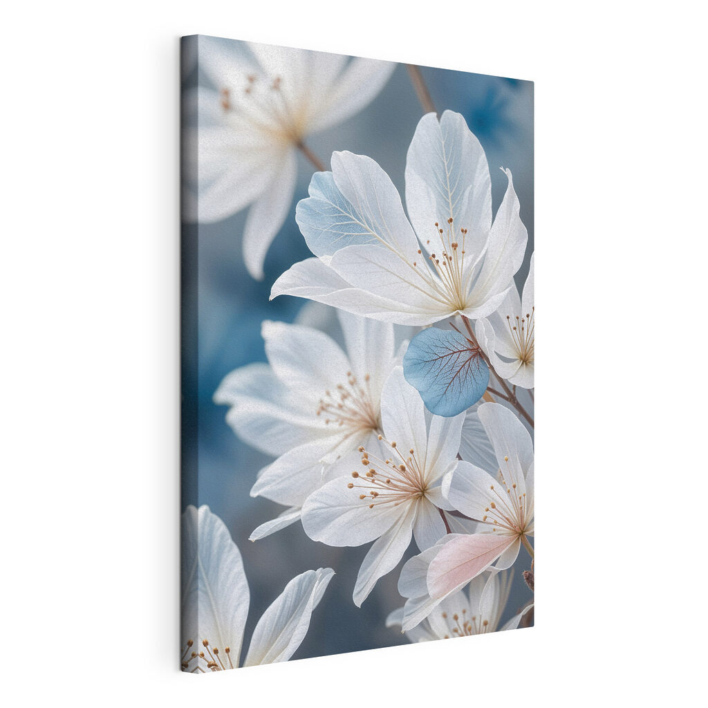 Delicate blooms in soft hues