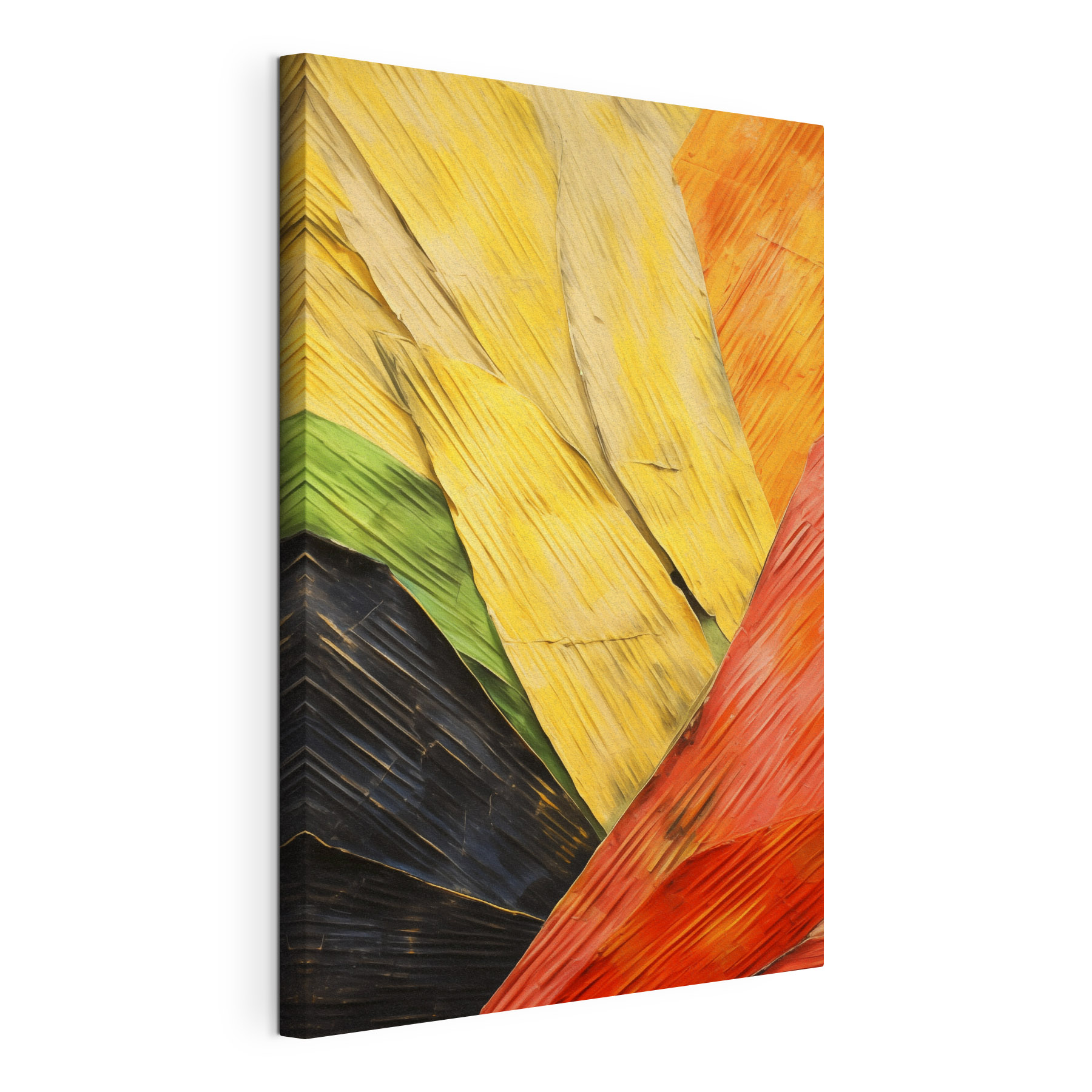 Colorful abstract layers in harmony Colorful abstract layers in harmony