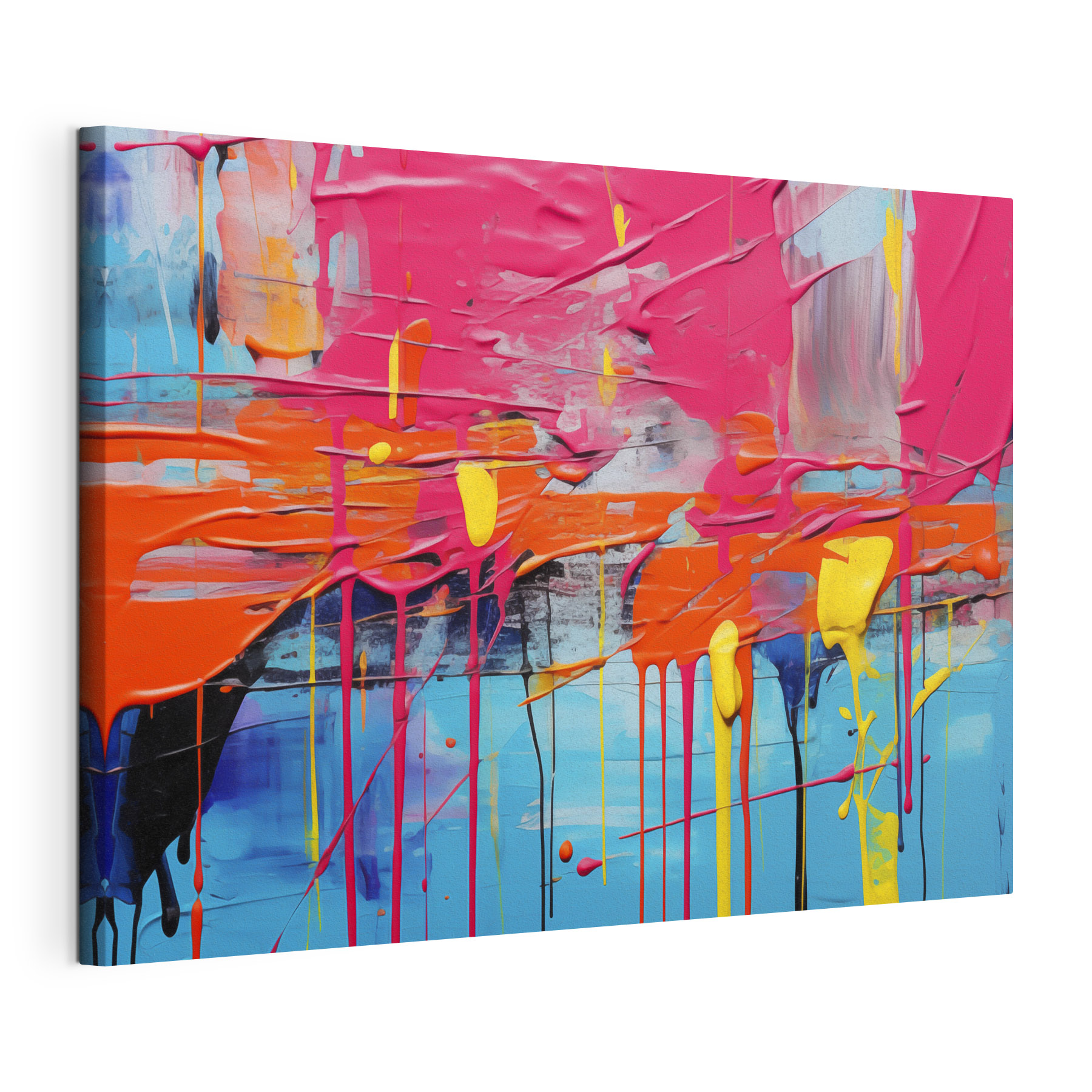 A painting of different colors A painting of different colors