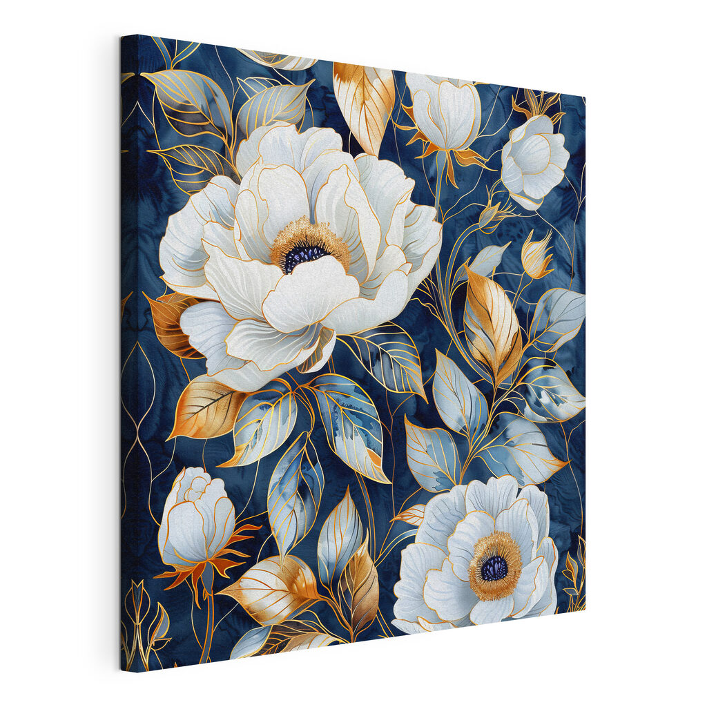 Elegant floral design on dark background Elegant floral design on dark background
