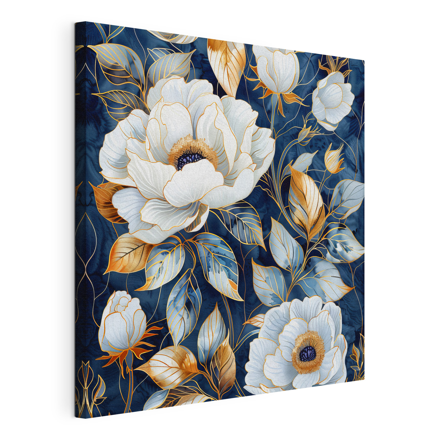 Elegant floral design on dark background Elegant floral design on dark background