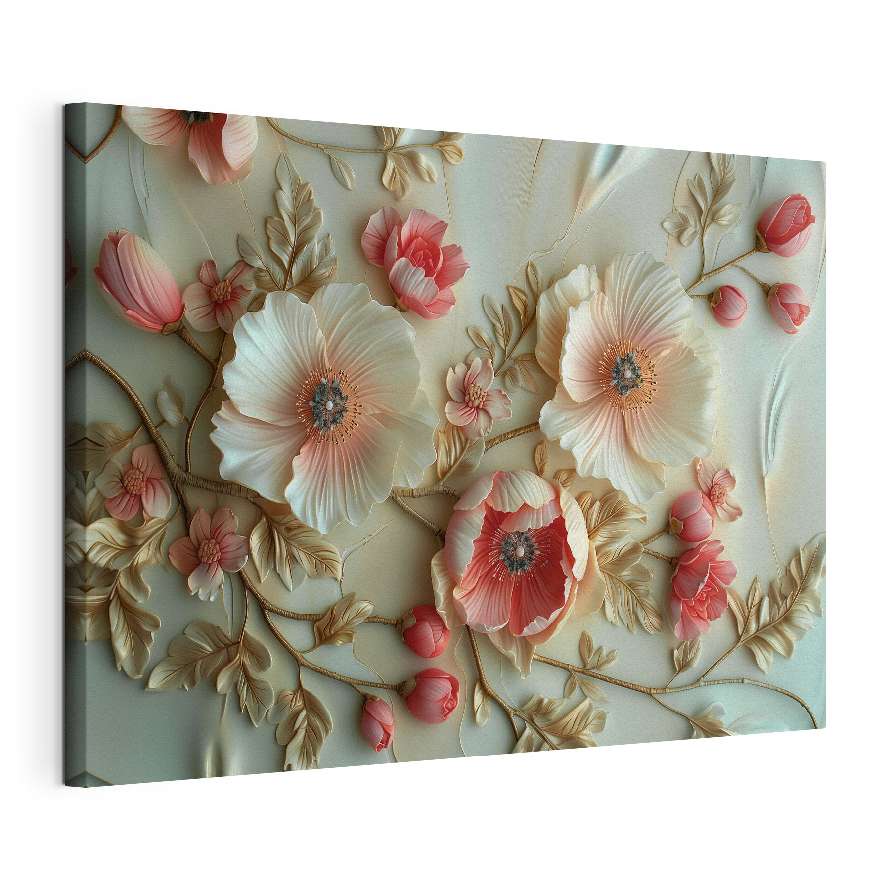 Elegant floral design in soft tones Elegant floral design in soft tones