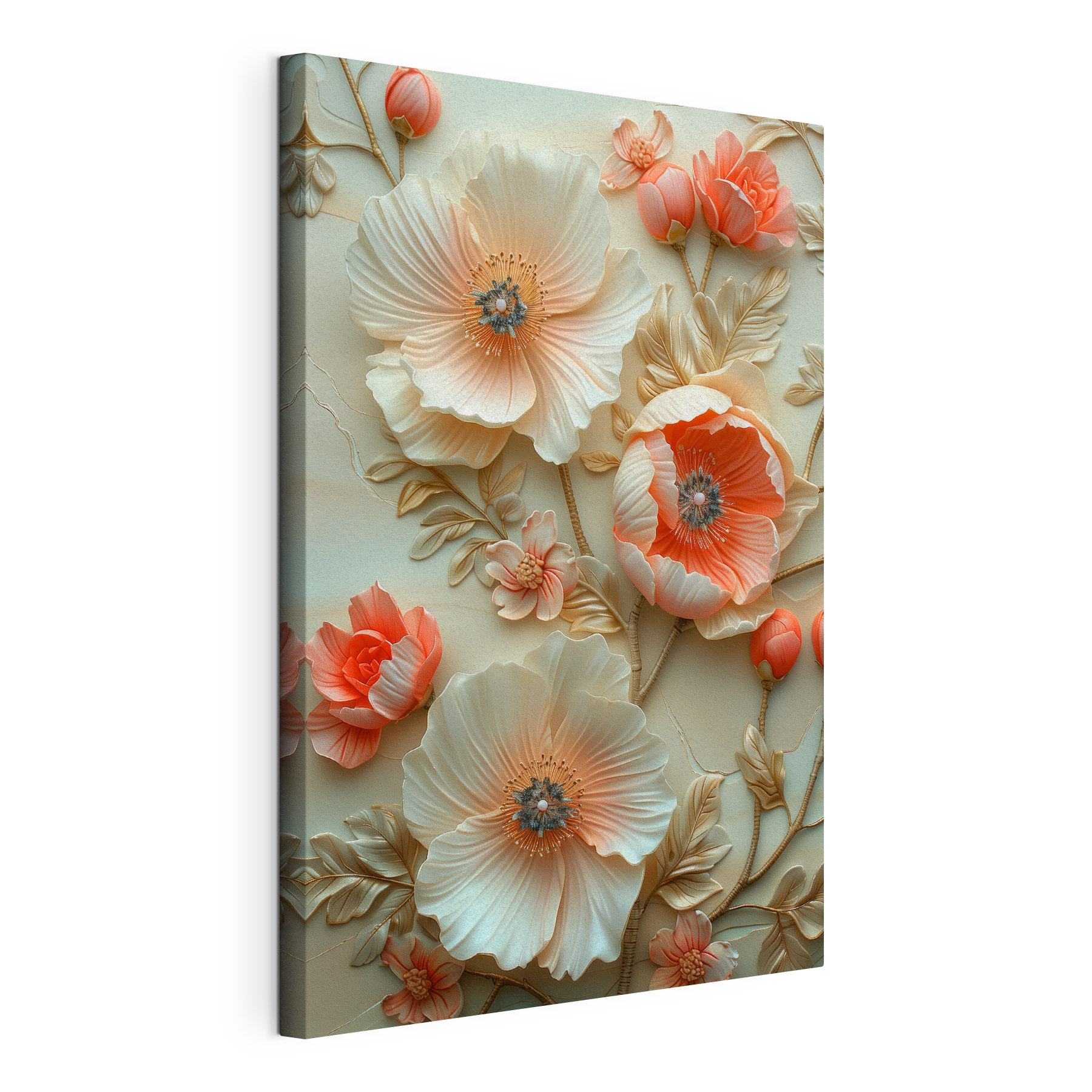 Delicate blooms in gentle pastel hues Delicate blooms in gentle pastel hues