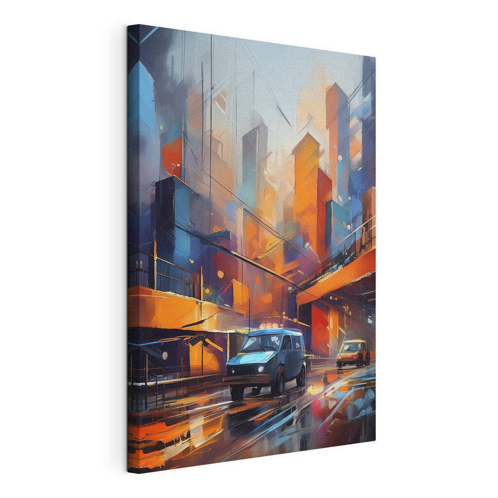 Car on the street Car on the street