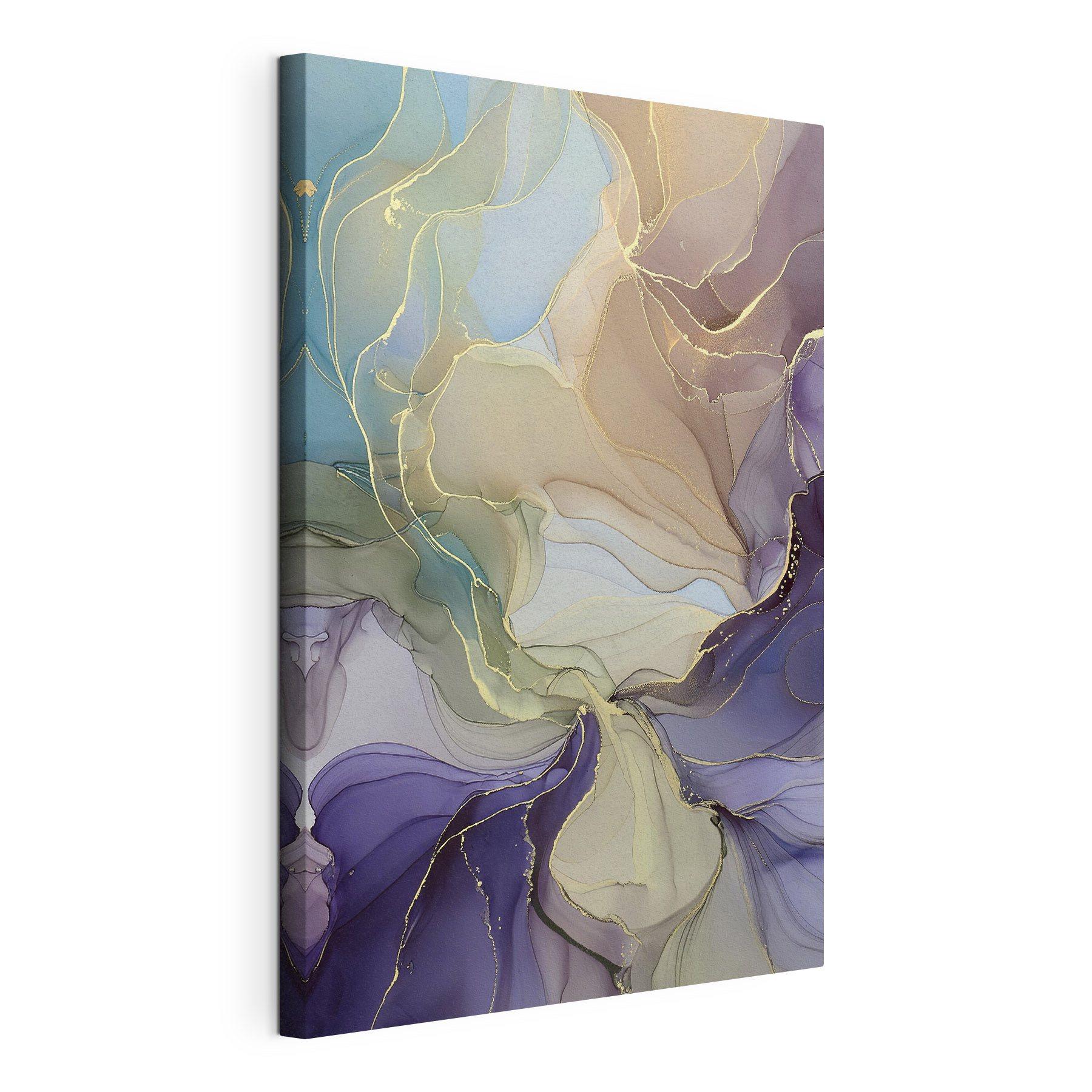 Swirling colors in soft harmony