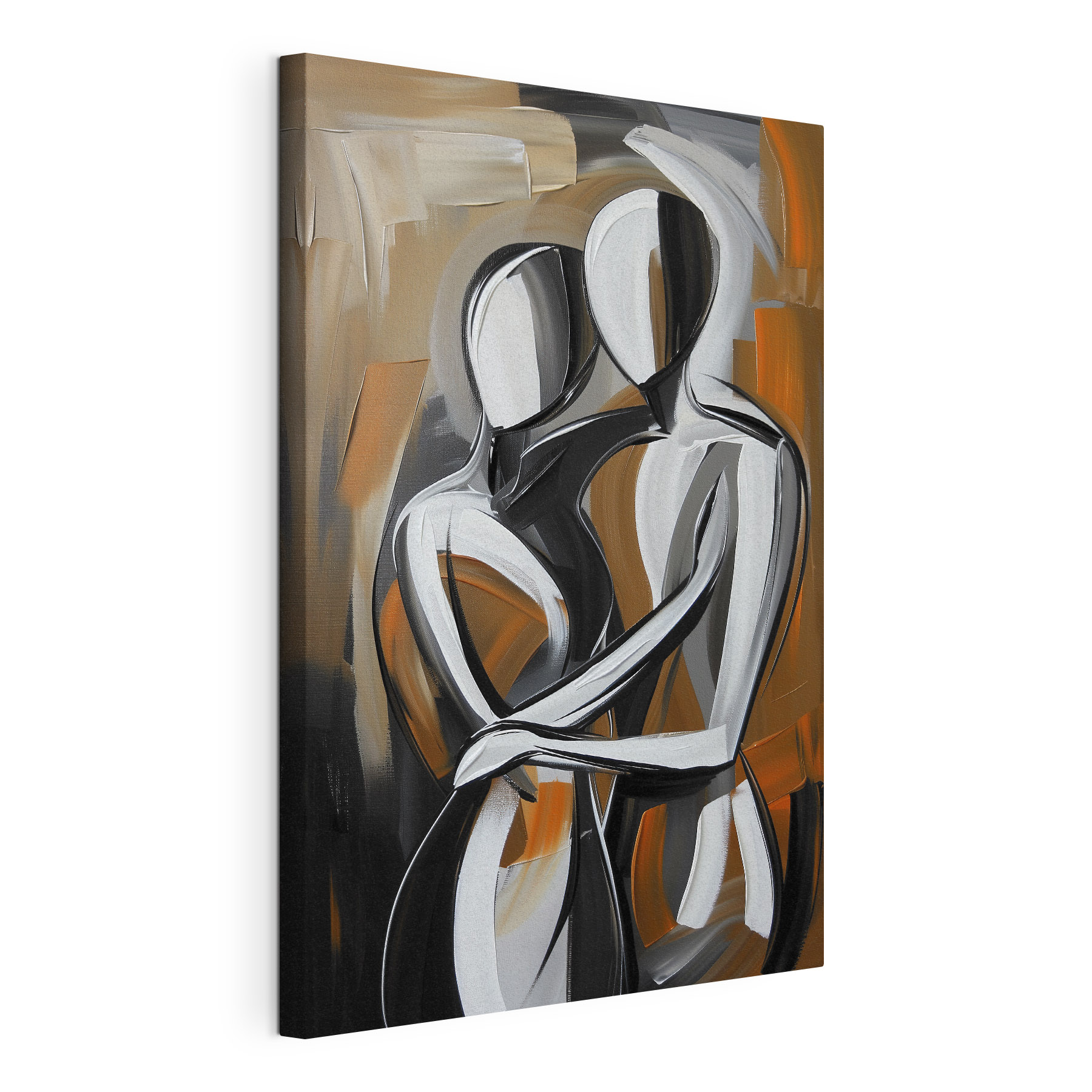 Painting of two people Painting of two people