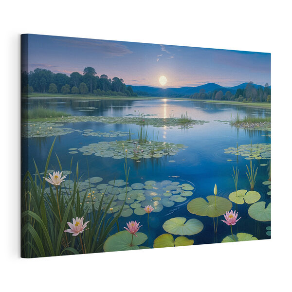 Quadri Quadri Lago con ninfee e ninfee (COD: s39494)