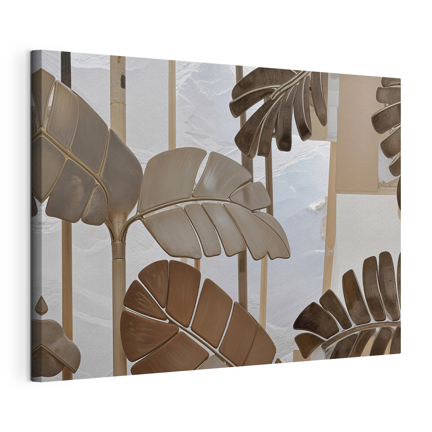 Group of decorative leaves Group of decorative leaves
