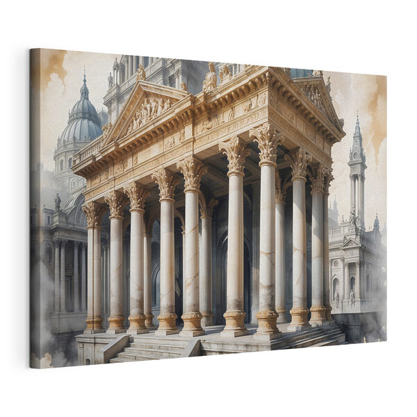 Quadri Edificio con colonne e cupola (COD: s39512) Quadri Quadri Edificio con colonne e cupola (COD: s39512)