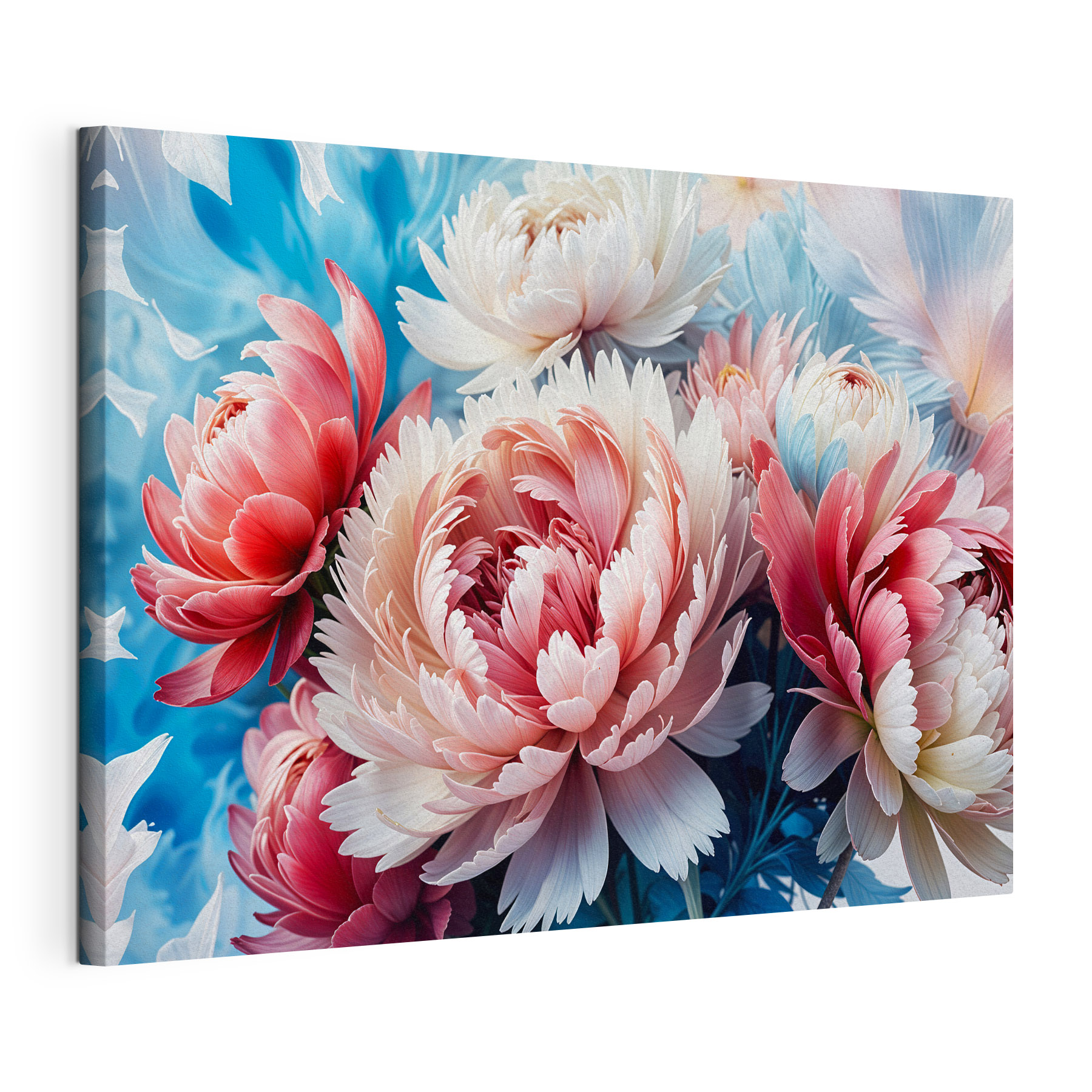 Vibrant blooms in harmonious colors