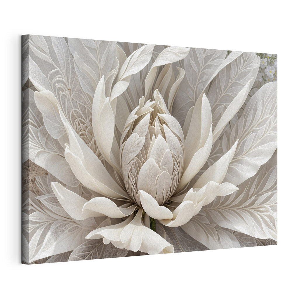 Delicate floral design in soft hues