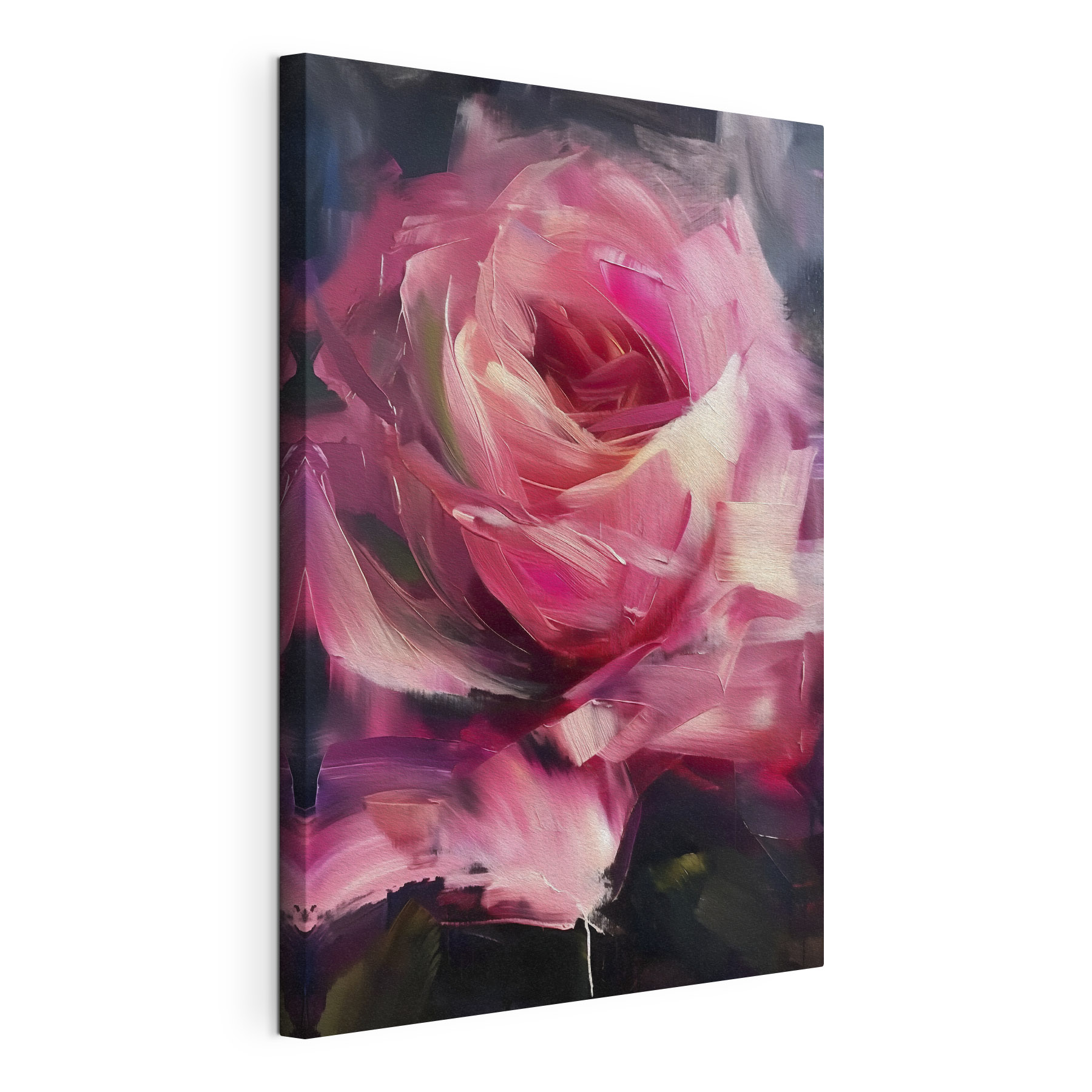 Soft pink petals in gentle embrace