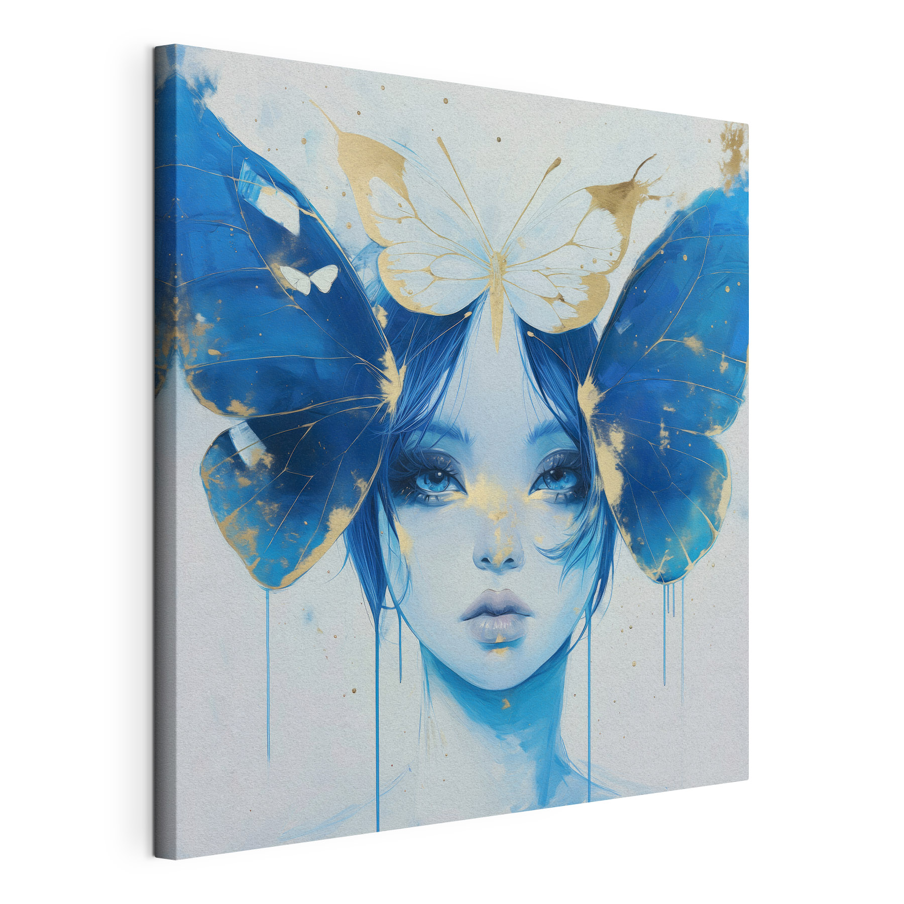 Butterfly wings and ethereal beauty
