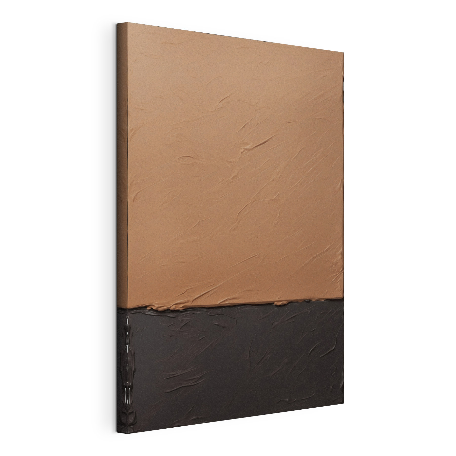 Brown and black square Brown and black square