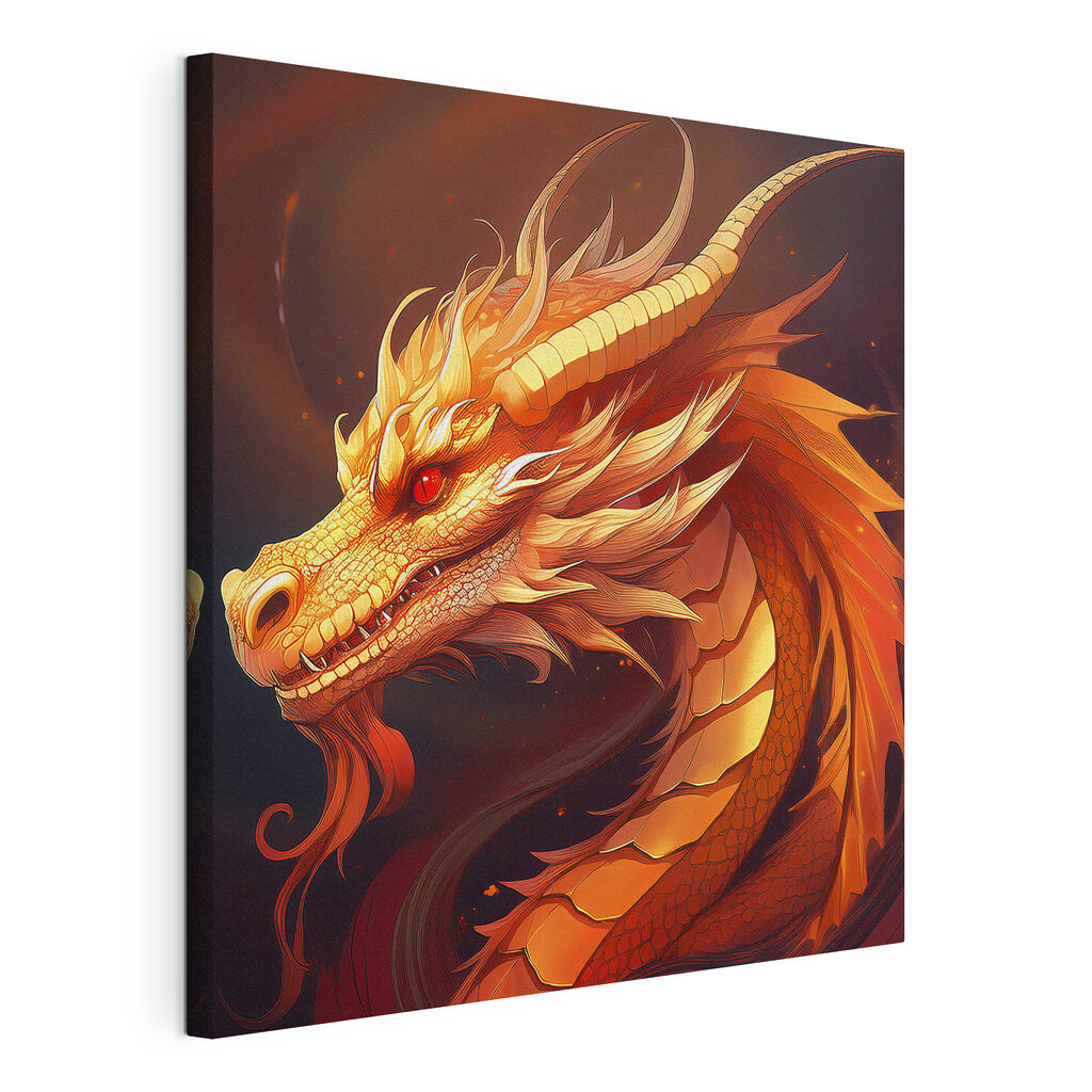 Dragon with red eyes Dragon with red eyes