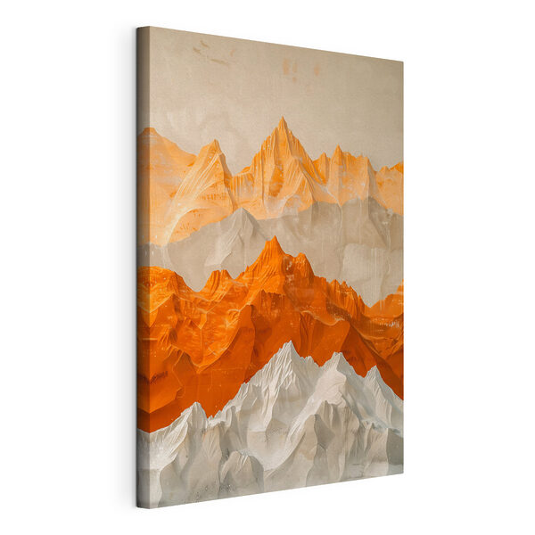 Quadri Dipinto raffigurante montagne e neve (COD: s39628) Quadri Quadri Dipinto raffigurante montagne e neve (COD: s39628)