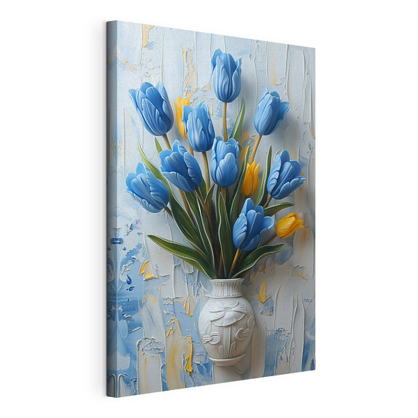 Quadri Vaso di tulipani blu (COD: s39637) Quadri Quadri Vaso di tulipani blu (COD: s39637)