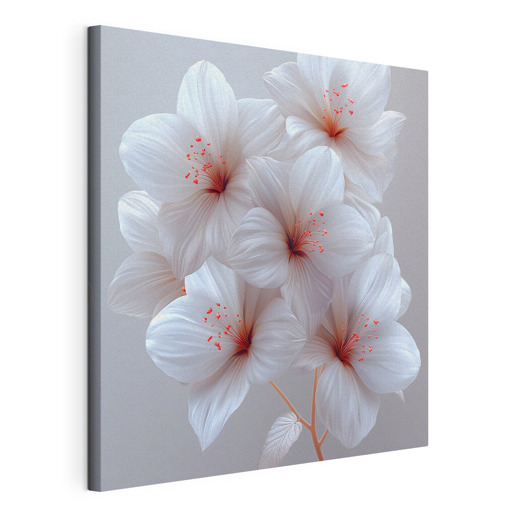 Group of white flowers