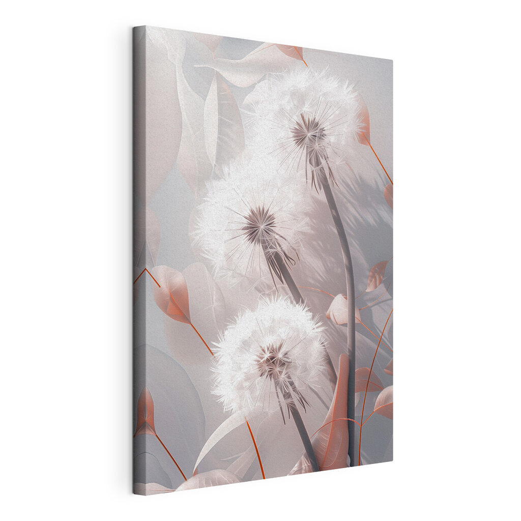 Delicate blooms against gentle hues Delicate blooms against gentle hues