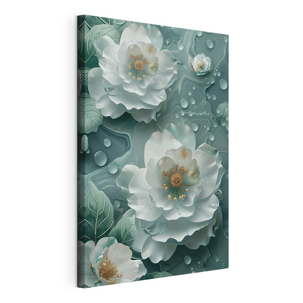 Delicate blooms with serene elegance Delicate blooms with serene elegance