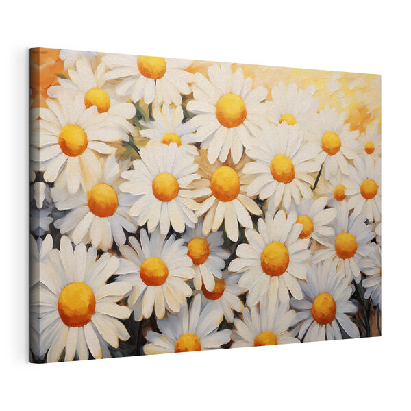 Mazzo di fiori bianchi e gialli Quadri Mazzo di fiori bianchi e gialli