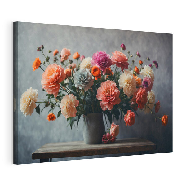 Quadri Quadri Vaso di fiori su un tavolo (COD: s39859)