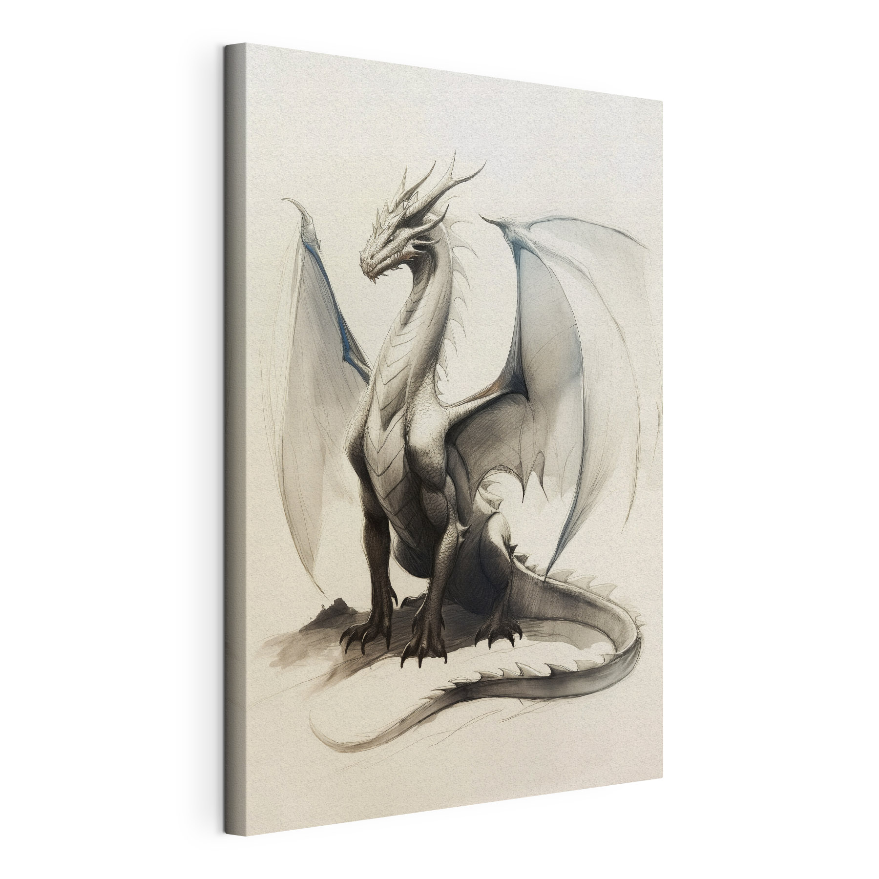 Drawing of a dragon Drawing of a dragon