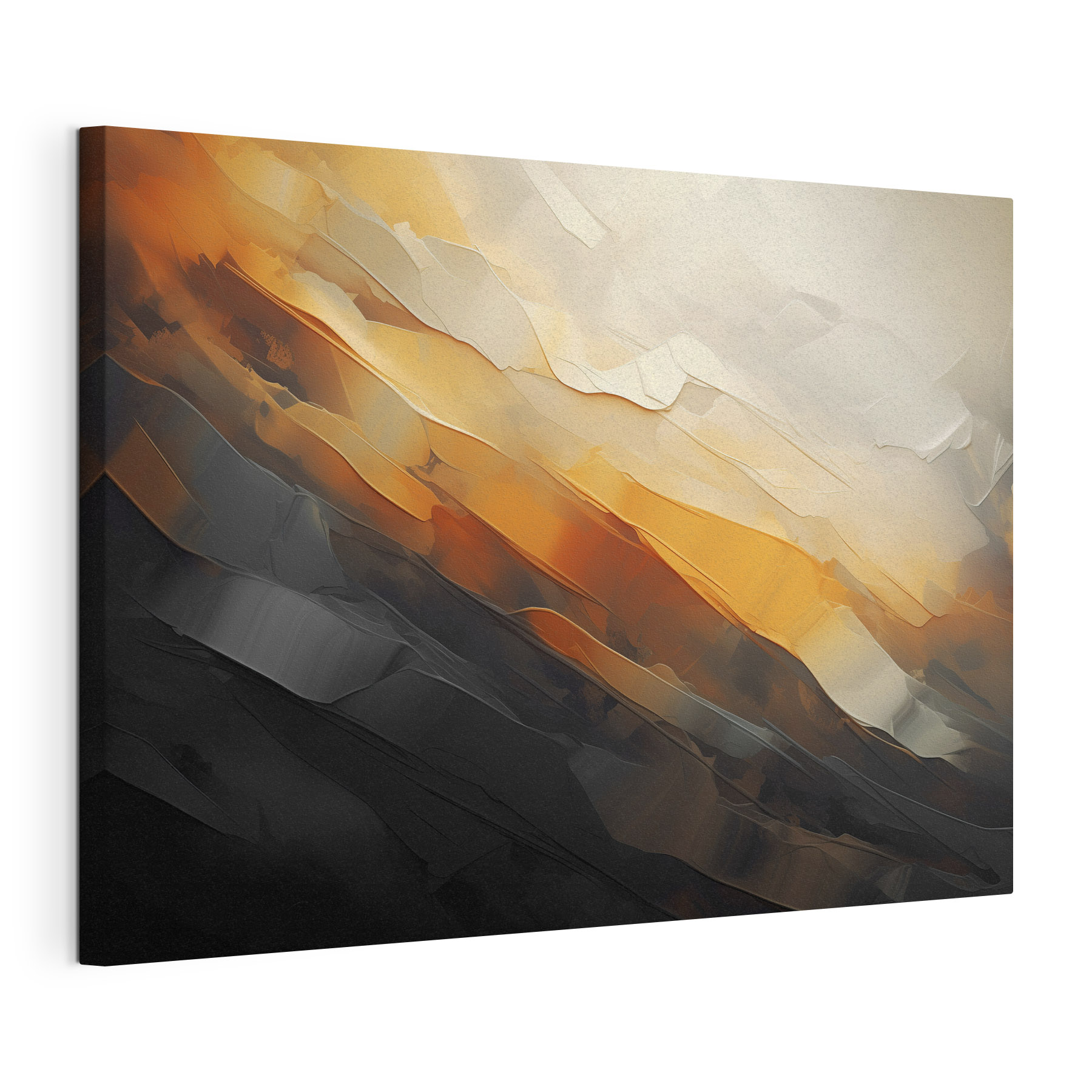 Abstract orange and gray landscape design Abstract orange and gray landscape design