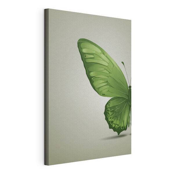 Quadri Farfalla verde con le ali (COD: s40062) Quadri Quadri Farfalla verde con le ali (COD: s40062)