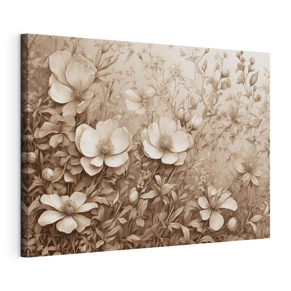 Quadri Quadri Mazzo di fiori su una pianta (COD: s40072)