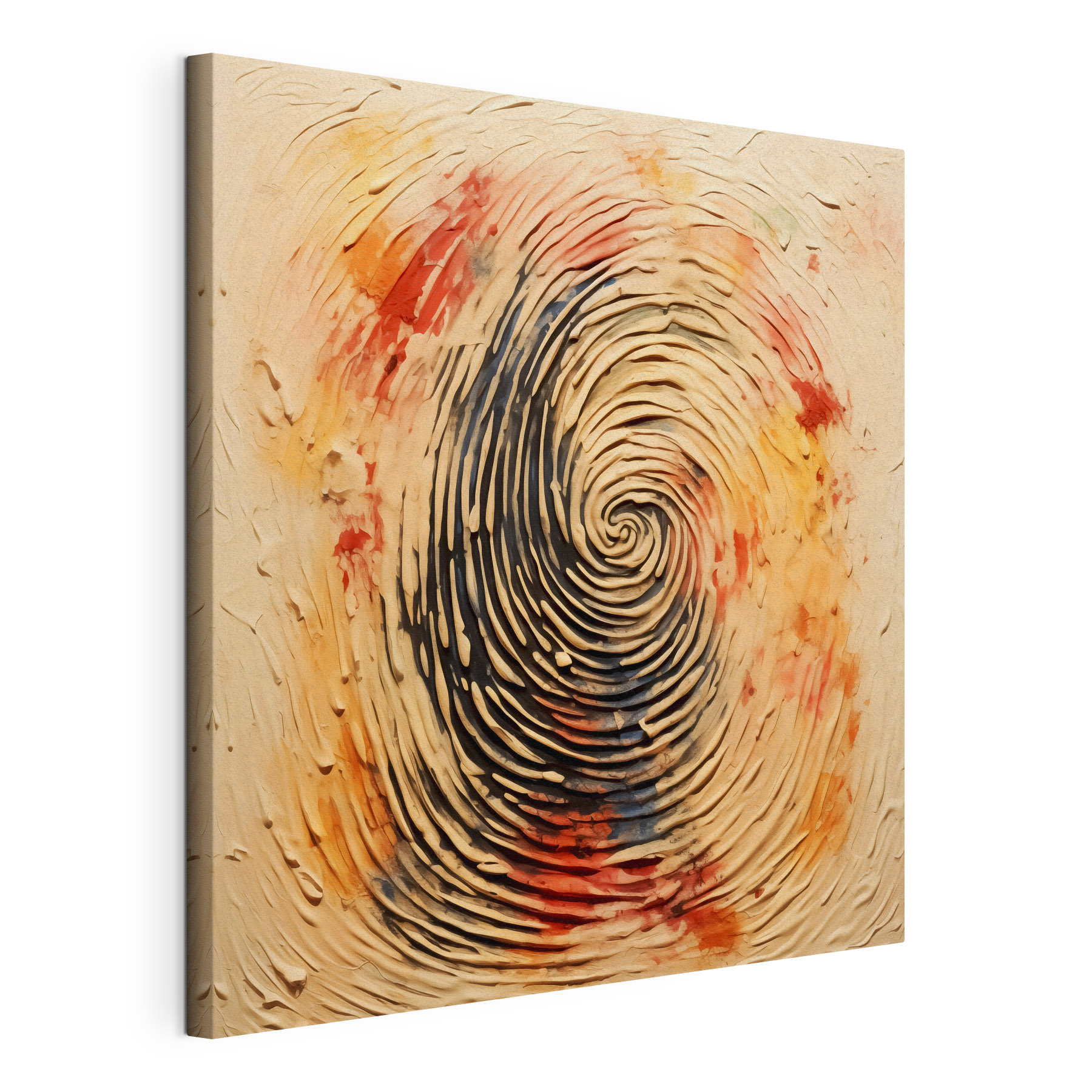 Painting of a spiral Painting of a spiral