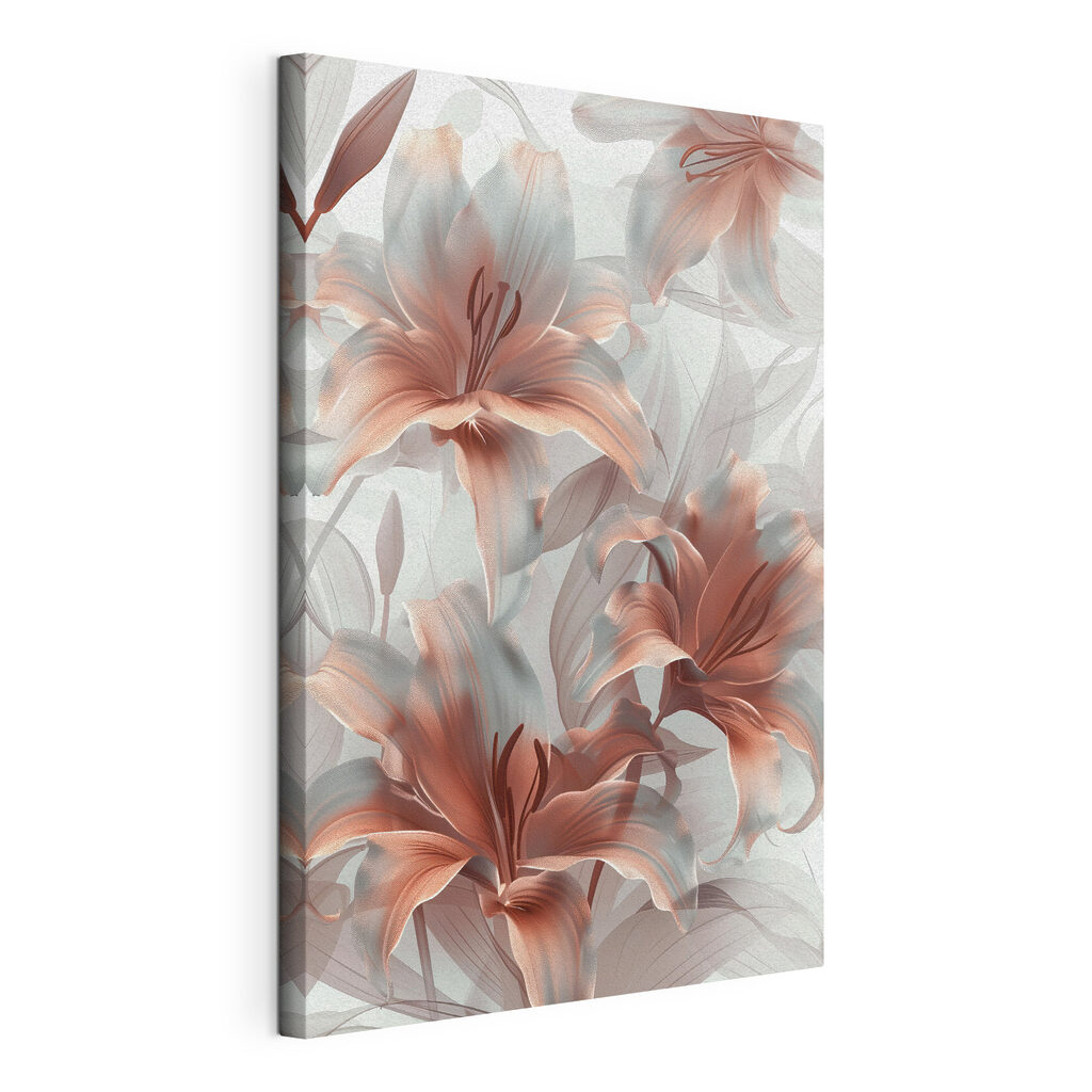 Elegant blooms in soft hues Elegant blooms in soft hues