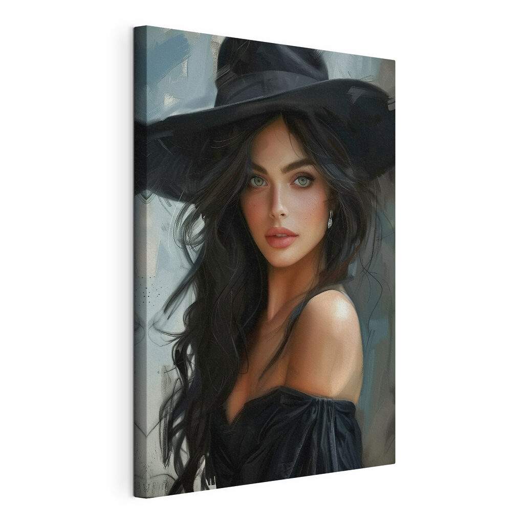 Woman wearing a hat