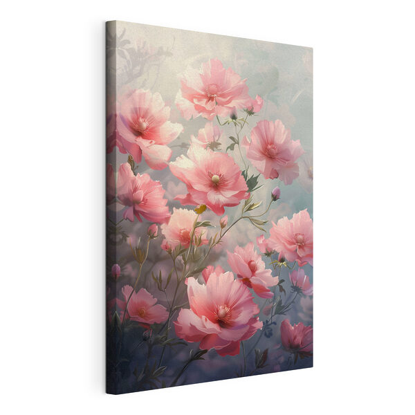 Quadri Quadri Mazzo di fiori rosa (COD: s40201)