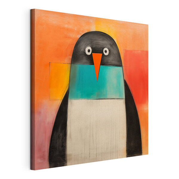Quadri Dipinto raffigurante un pinguino (COD: s40217) Quadri Quadri Dipinto raffigurante un pinguino (COD: s40217)