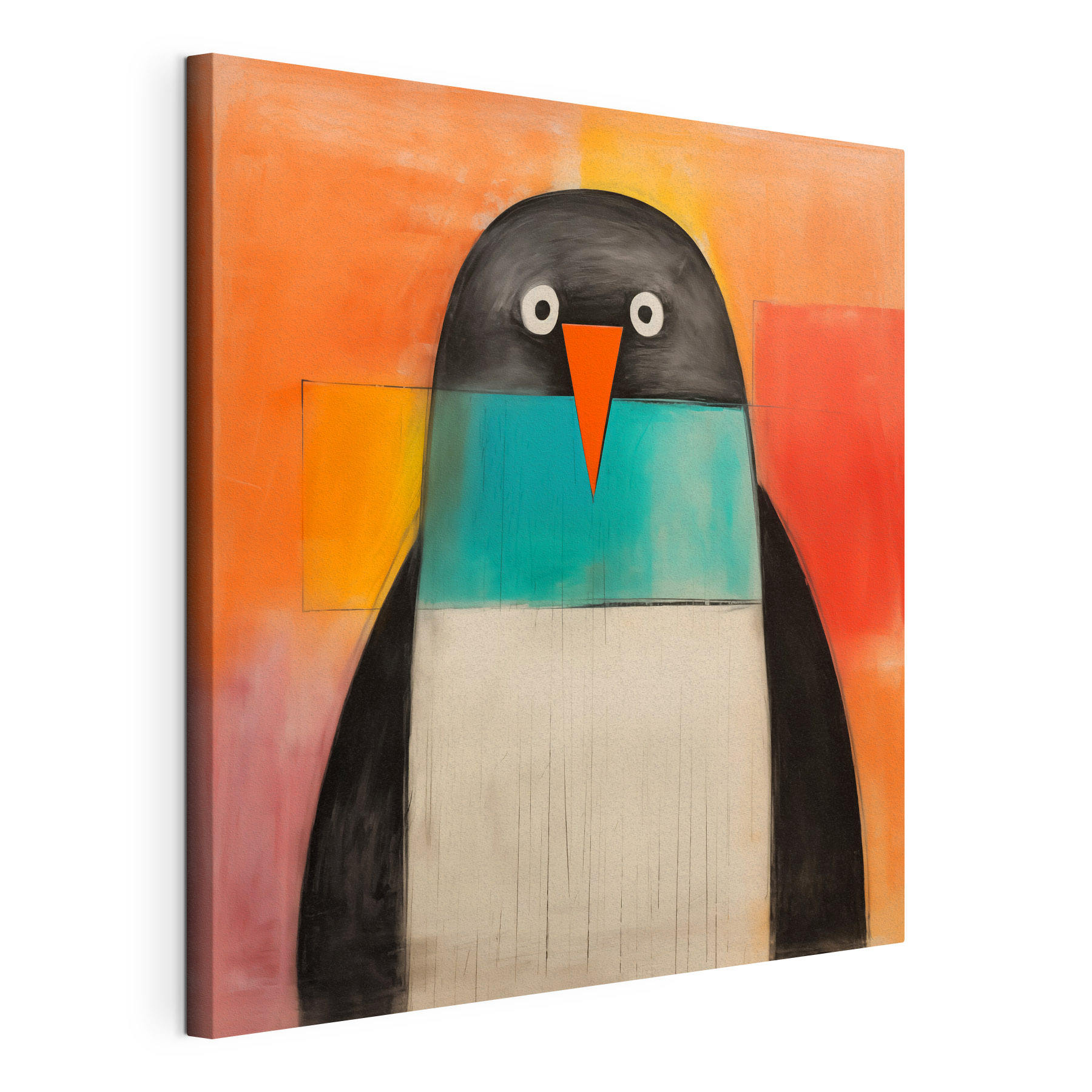 Painting of a penguin Painting of a penguin