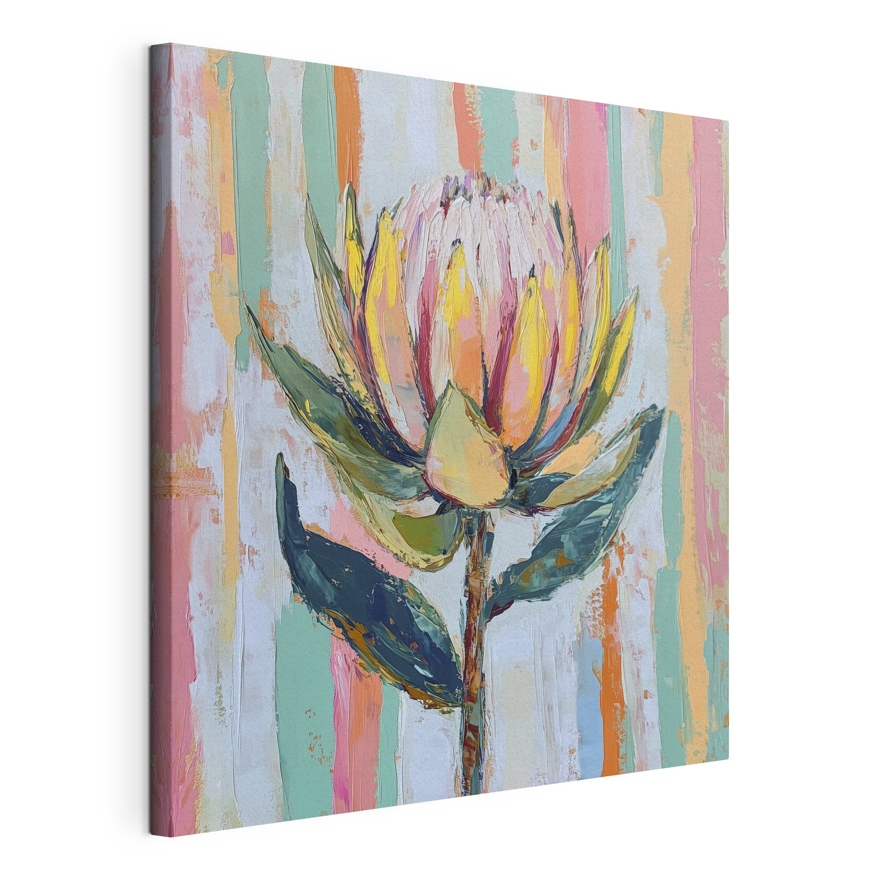 Painting of a flower Painting of a flower