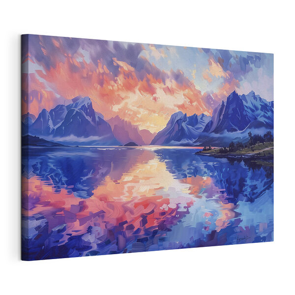 Quadri Dipinti di montagne e acqua (COD: s40305) Quadri Quadri Dipinti di montagne e acqua (COD: s40305)
